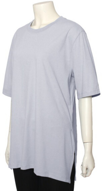 [안다르] 여성 에어리핏 오버핏 숏슬리브 밀크티그레이 AOPSS-28 AOPSS-28LGY