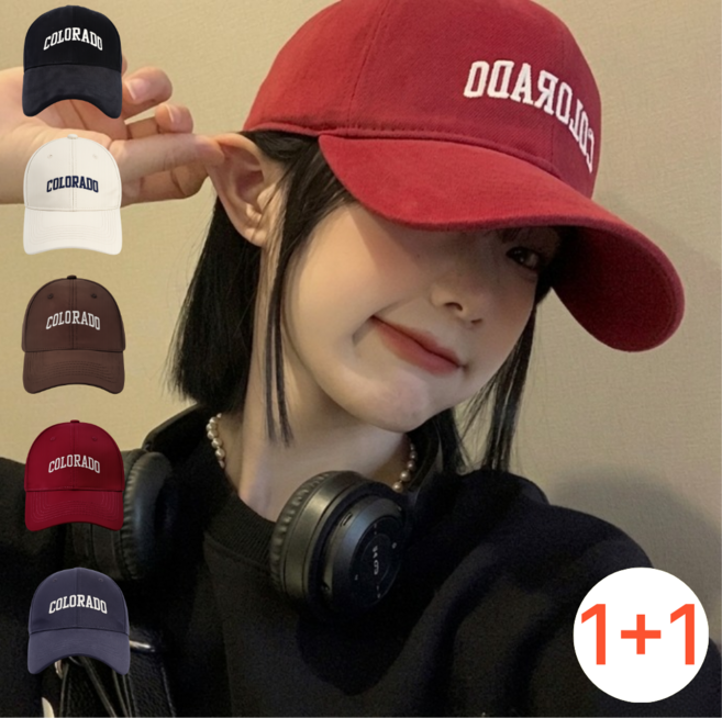 솔닷 1+1 COLORADO 볼캡 남녀공용