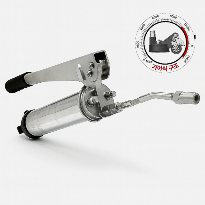 부드럽게 나오는 기어식 구리스건 GGP-500, 1개