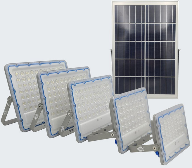 솔까든 초슬림 태양광 투광등 전원주택 정원 농막 캠핑장 장박조명 옥외방수 정원등 led 투광기 공장등 60W 100W 200W 300W 400W 창고등, 240LED 300W