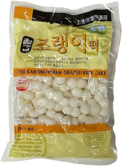칠갑 조랭이쌀떡볶이, 1kg, 1개