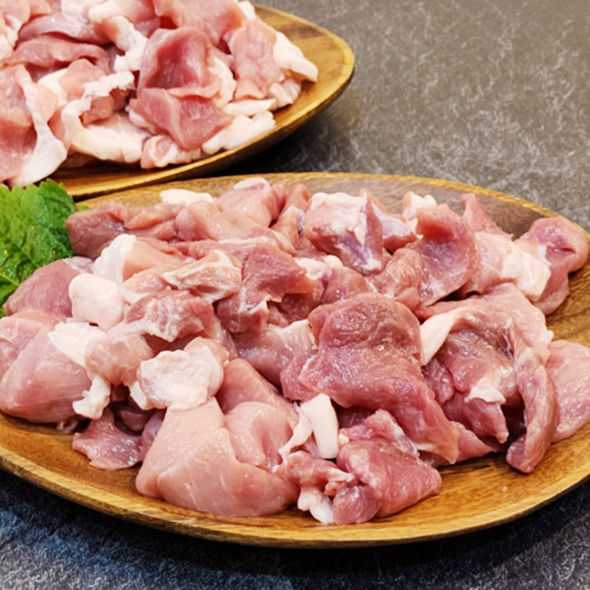 국내산 보성녹돈 뒷다리살, 2개, 500g