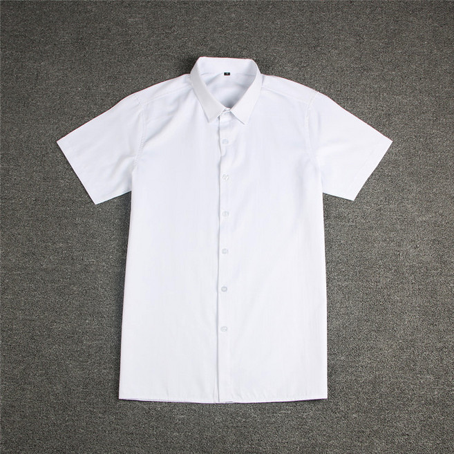 男款學院學生裝韓版大碼校服DK制服長袖襯衫JK寬鬆短袖襯衫