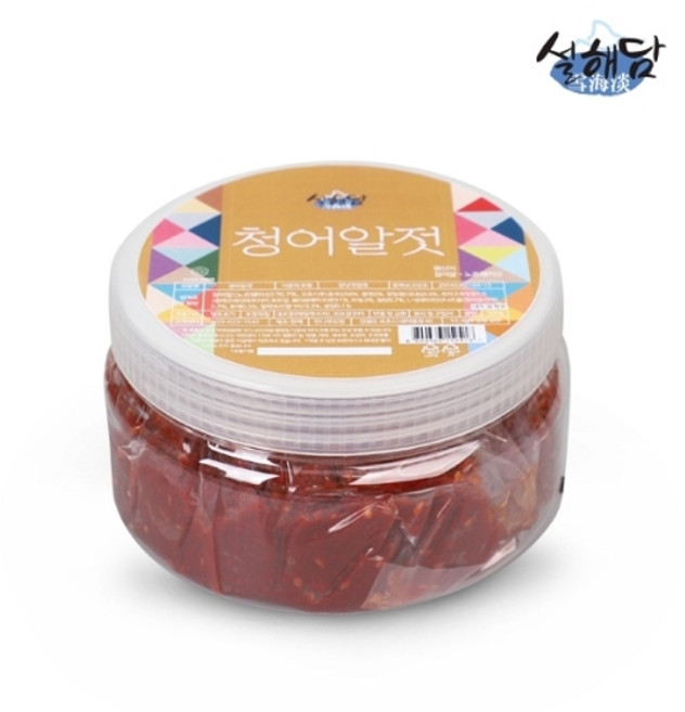 기타 [설해담] 속초젓갈 청어알젓 500g, 1박스