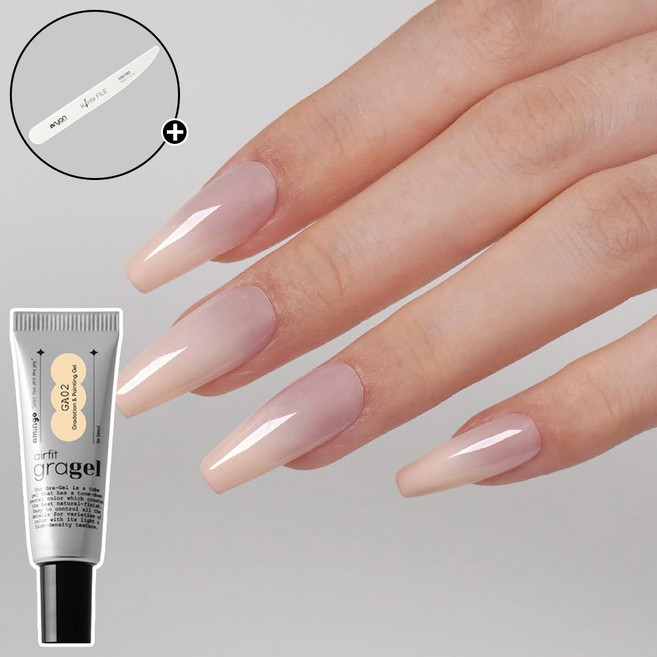 아밍고 튜브젤 에어핏 그라젤 소프트 시리즈 8종 단품 + 엔리안 나이프파일 증정, 1개, 10g, GA02