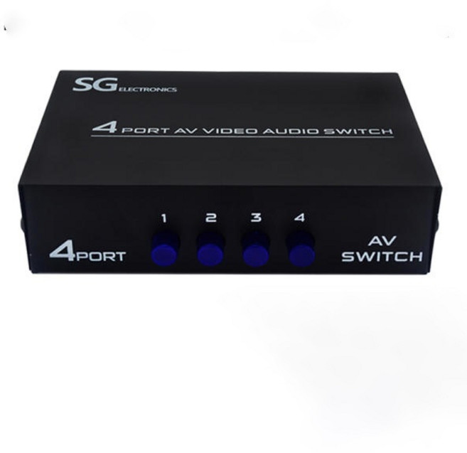 (에스테크) 신길전자 SG 4000 (모니터 선택기/4:1/오디오 지원), 1개