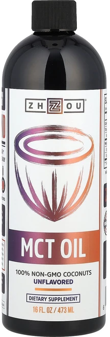 Zhou Nutrition MCT Oil Unflavored 16 fl oz (473 ml), 1개, 473ml - 쿠팡