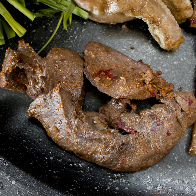 곱창플라이 손질 세척 소염통 150g, 2개