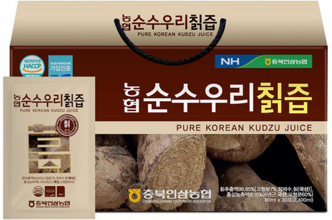 지리산마천농협 순수우리칡즙 30포, 1개