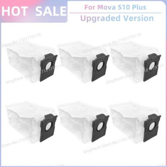 로보락호환소모품 로보락호환액세서리 로보락호환예비부품 Dreame Mova S10 Plus Trouver 로봇 청소기 교체 부품 메인 롤러 사이드 브러시 HEPA 필터 먼지 봉투, 없음, 17) SET Q
