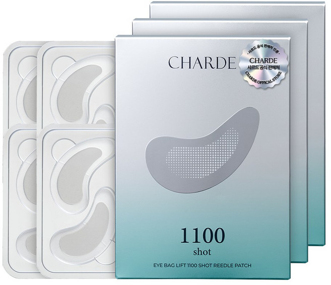 샤르드 아이백 리프트 1100샷 아이패치, 3개, 4개입