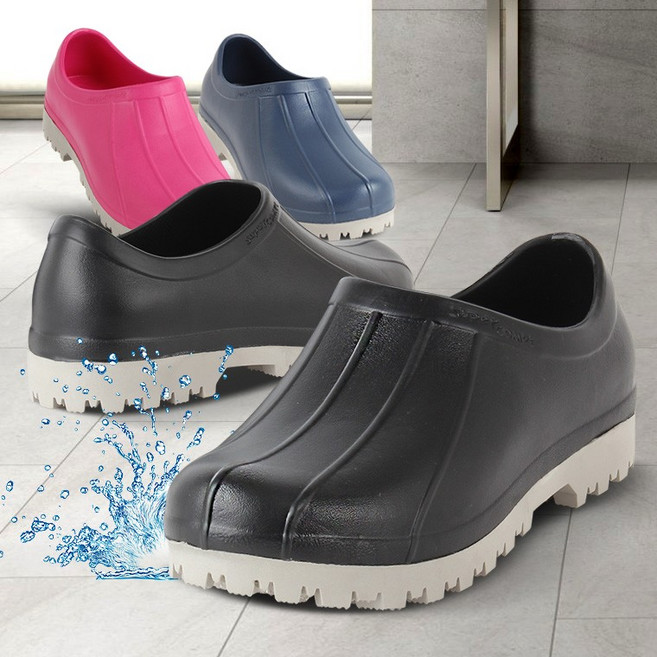 [지우네샾] EVA 방수화 경량 미끄럼방지 주방화