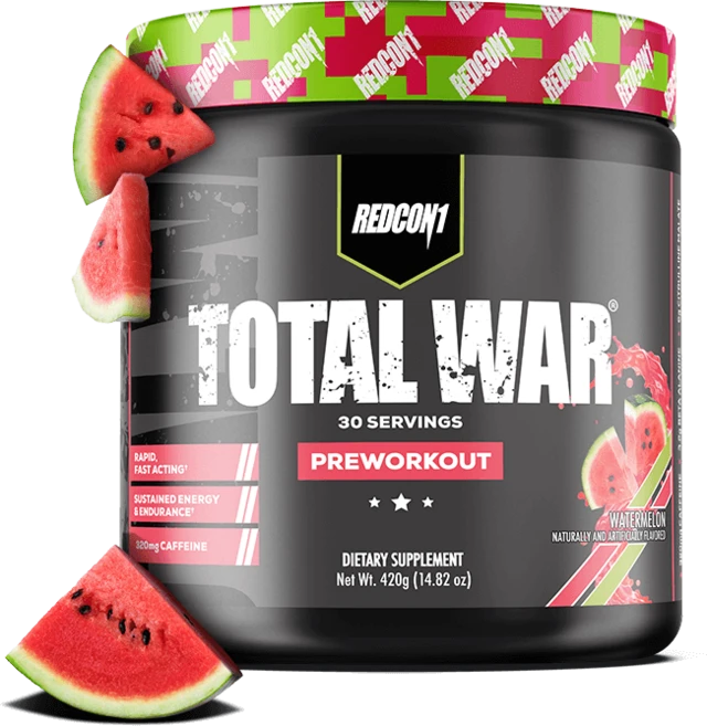 Redcon1 TOTAL WAR 토탈 워 30서빙, Watermelon, 1개, 420g - 쿠팡