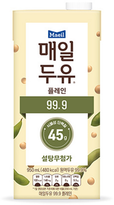 매일두유 99.9, 950ml, 10개