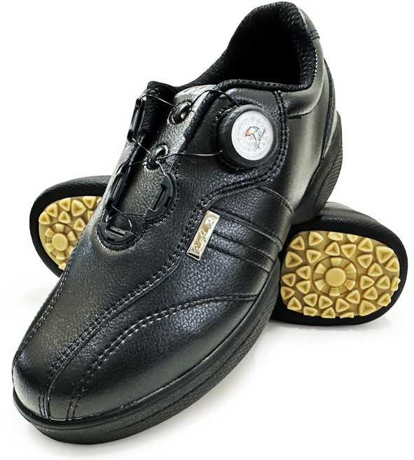 아놀드파마 국민건강 남성 여성 국산 가죽 발이 편한 효도신발 컴포트화 워킹화 스파이크리스 보아시스템 와이어시스템 파크골프화