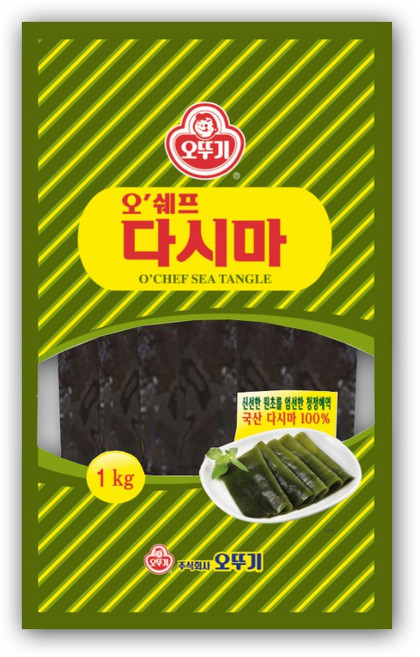 오뚜기 오쉐프 다시마1kg, 1봉, 1kg