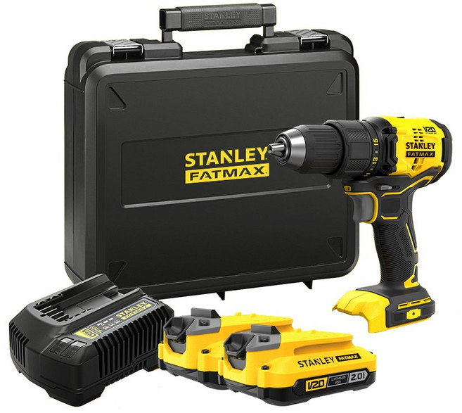 STANLEY 브러쉬리스 햄머드릴 드라이버 SBD715D2K, 1개