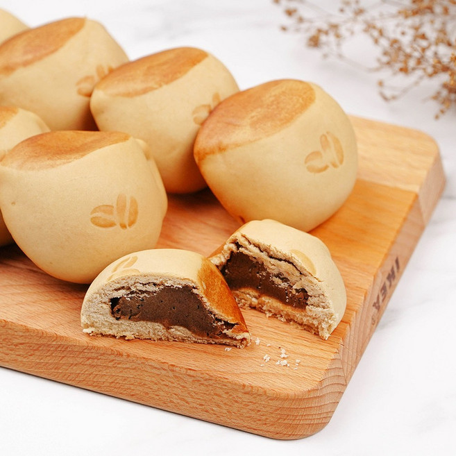강릉커피빵 본점 명물 수제 커피콩빵, 6개, 30g