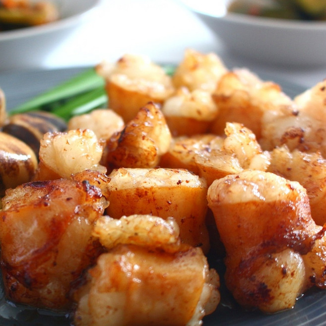 맛있는마켓 소 대창구이 300g 2인분 특양 염통구이 캠핑음식 소주안주 삶은 손질 양대창 양곱창 에어프라이어 캠핑 택배, 1개