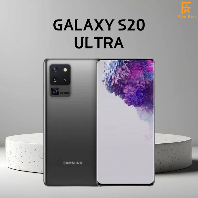 삼성 갤럭시 S20 울트라 공기계 알뜰폰 중고폰 학생폰 직장인폰 G988 자급제 업무폰 배달용폰, 256GB, 블랙 리퍼폰