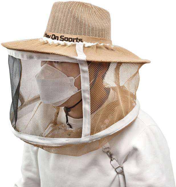 분리형 양봉모자 와이드형 챙모자 벌초작업 벌모자, 1개