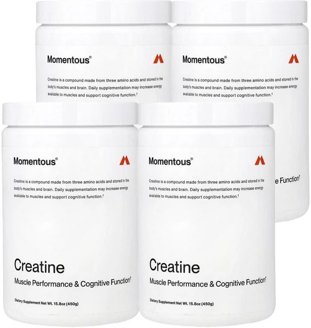 모멘터스 크레아틴 450 g Momentous Creatine 450g, 4개 - 쿠팡