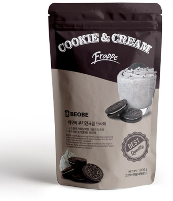 베오베 쿠키앤크림 파우더 1kg, 1개입, 1개