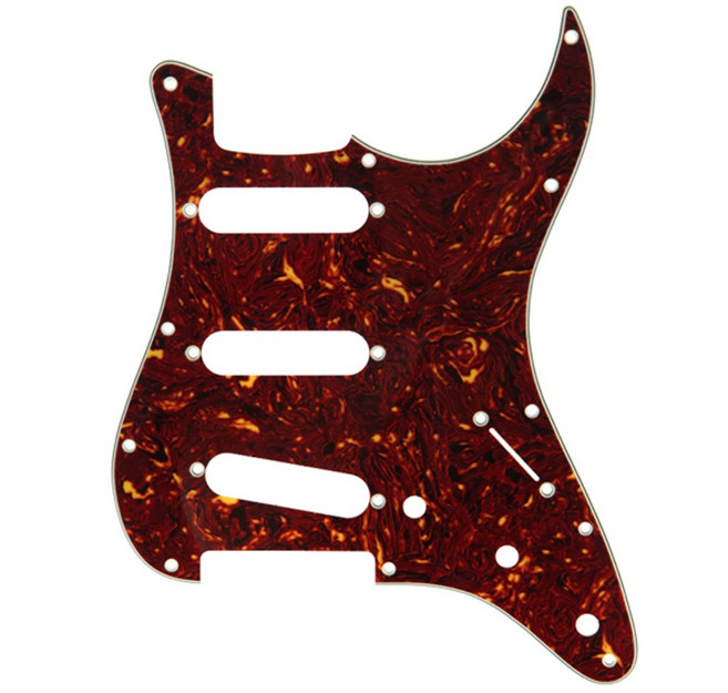 펜더 스트랫 호환 픽가드 11홀 싱싱싱 Fender Pickguard 11hole Tortoise