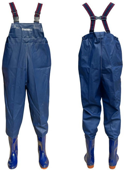 삼원 체스타 PVC 가슴장화 바지장화 낚시장화 갯바위장화 해루질 낚시 갯벌장화바지, 블루, 260