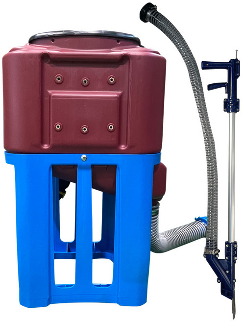 만석이2 파랑호스투입기 세트 입제 수동 배낭형 비료 살포기 파구처리 추비 투입기 물주입기, 만석이2 + 파랑호스투입기 세트, 1개