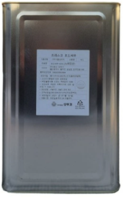 오뚜기 프레스코 포도씨유 18L, 1개