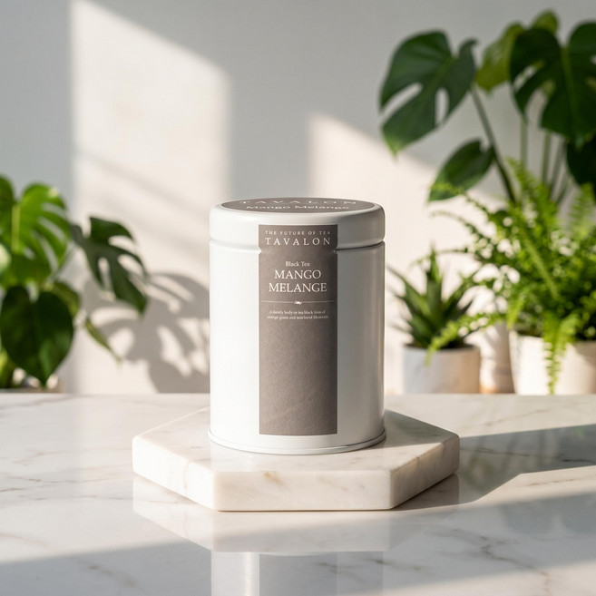 [타바론] 망고멜랑-미디움틴(M-tin) 52g[홍차]/ 타바론망고멜랑홍차