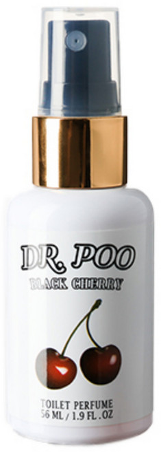 닥터푸 토일렛퍼퓸 화장실 탈취제 화장실 방향제, 56ml, 1개, 블랙체리