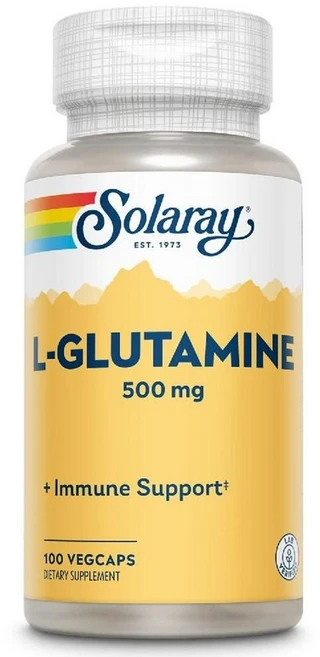Solaray L-글루타민 500mg, 3개, 100정 - 쿠팡