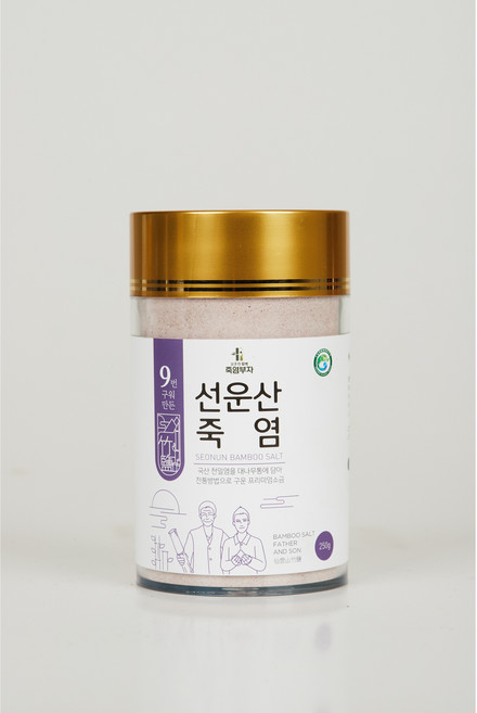 한국로하스식품 9번 구운 선운산 죽염, 250g, 1개