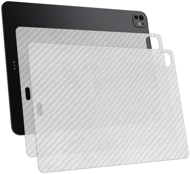 아이패드 호환 카본패턴 후면 지문방지 보호필름, 무광, 2개