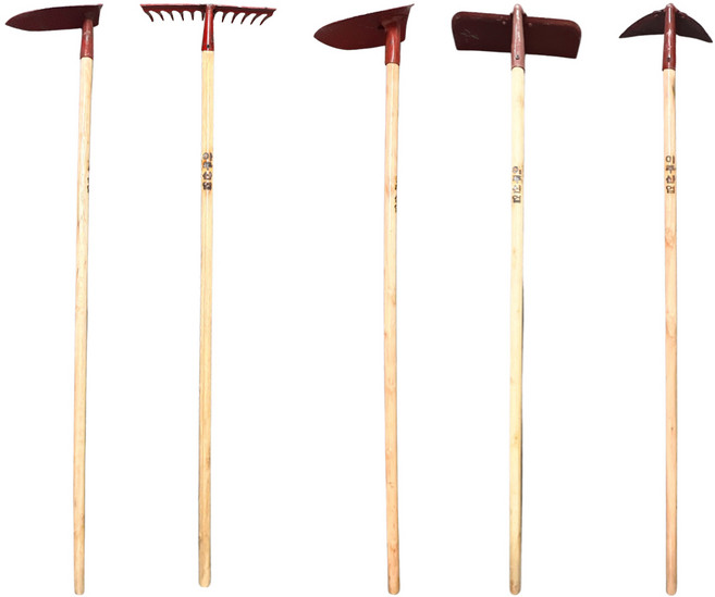 메이툴 농기구 레이크 레키 고물개 개량괭이 담배괭이 삽괭이 선호미 소시랑 쇠스랑, 1개