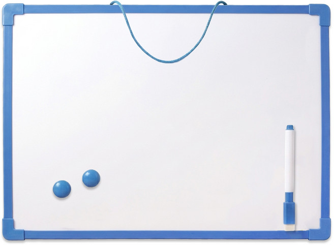 양면 화이트보드 25x35cm 걸이형 메모 보드판 알림판 학습용 교육용