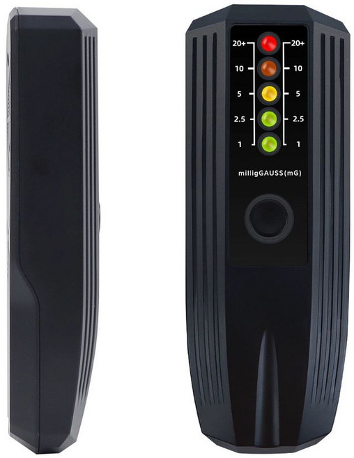 귀신 탐지기 검출기 장비 측정기 전자파 고스트헌팅, 블랙+블랙 스티커, 1개