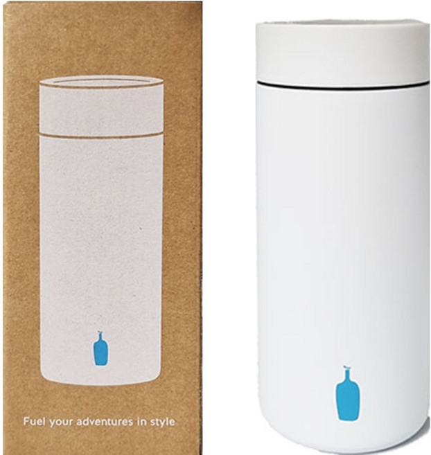 블루보틀 360도 트래블 텀블러, 화이트, 1개, 340ml