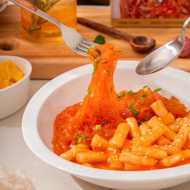 누들떡볶이(2인분 200g) 고추마녀 누들볶이 순한맛, 2개, 270g