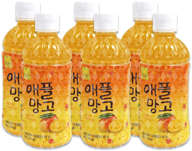 애플망고 340ml 6개
