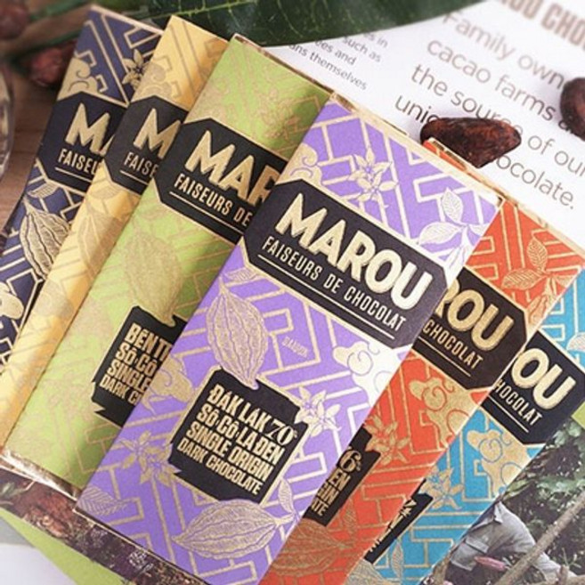 공정무역마루싱글오리진 다크초콜릿 미니 6종묶음, 24g