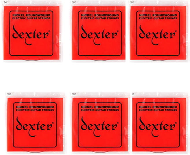 [이에스피] 덱스터 통기타 낱줄 6개입, 2번줄(016)