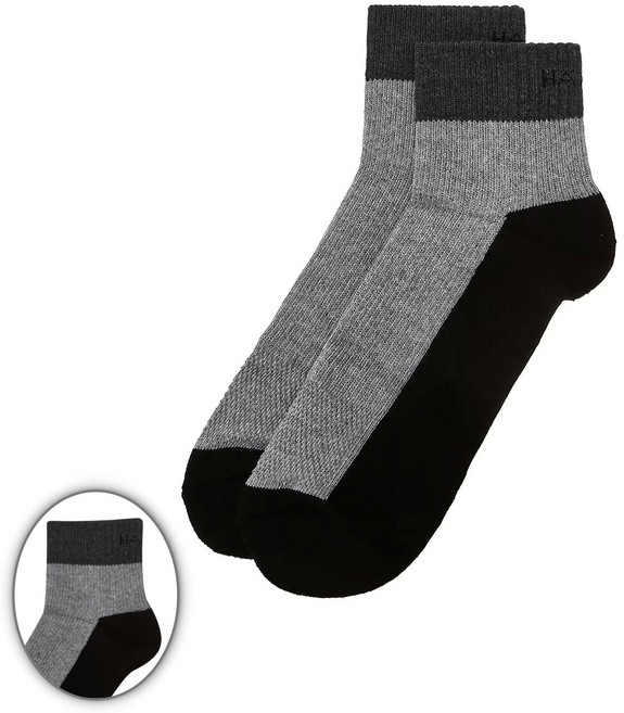 [국내백화점] 헤지스골프 남성 칼라블록 중목 양말 블랙, XXX