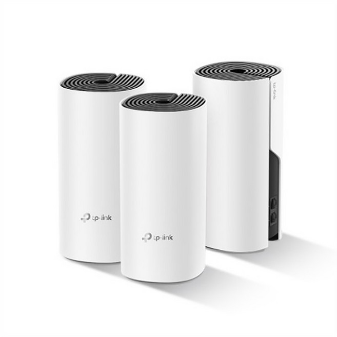 티피링크 AC1200 듀얼 밴드 통합 홈 메시 Wi-Fi 시스템 공유기, Deco M4, 3개