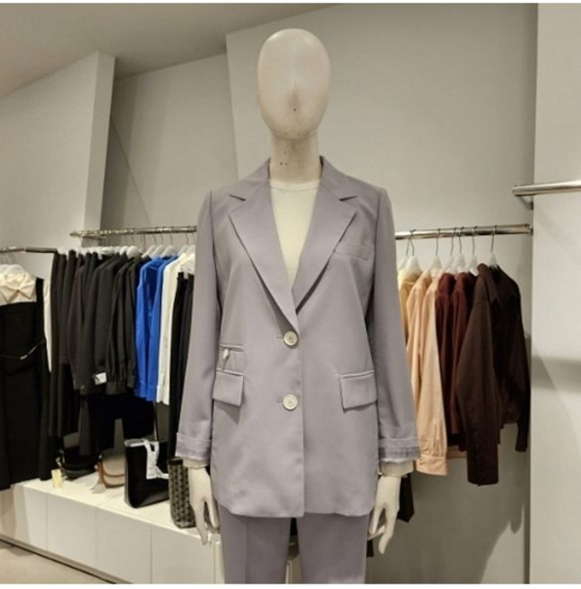 미센스소매레터링투버튼자켓MB53JKM104Z 766494