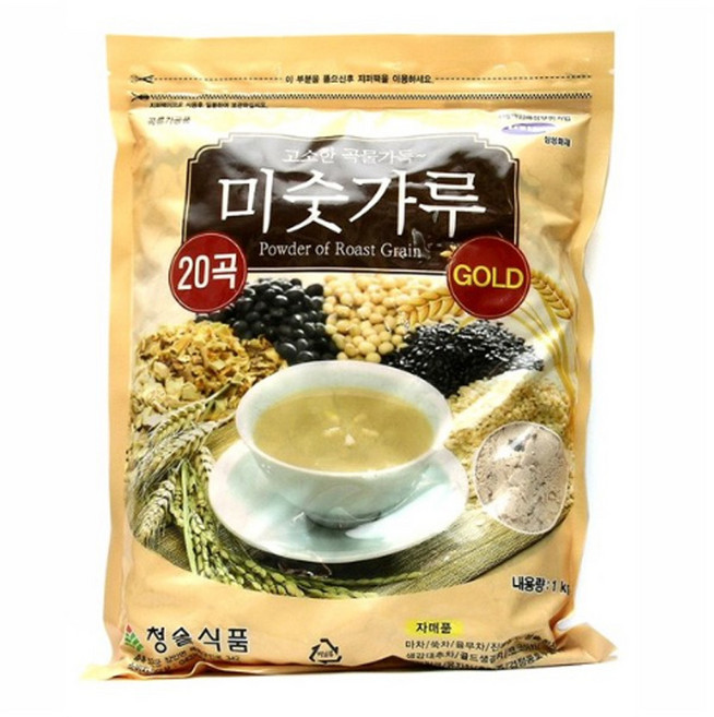 한끼대용 곡물 라떼 미숫 가루 1kg, 1개