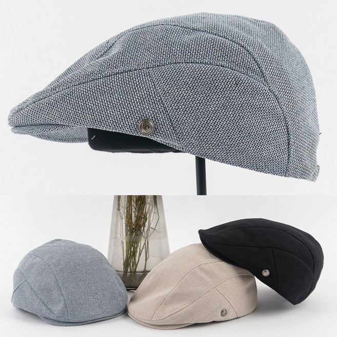피에르가르뎅 고급 클래식 시원한 여름 헌팅캡 705