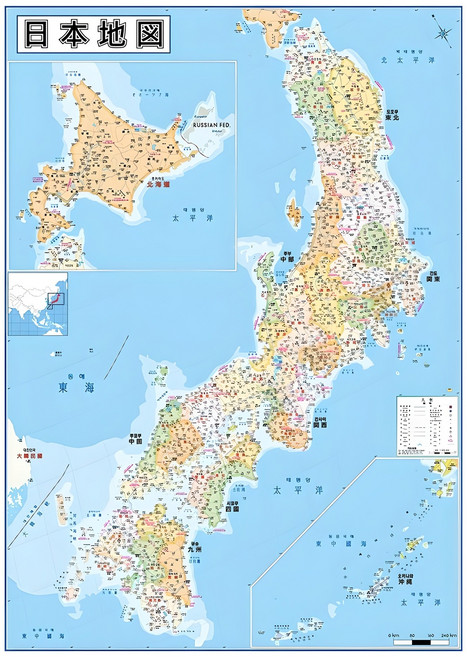 Jido.com 覆膜型日本地圖 小 110 x 78 cm + 世界地圖套組, 1套
